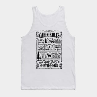 Cabin Rules Tank Top